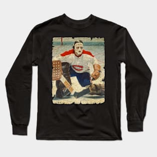 Rogie Vachon, 1970 in Montreal Canadiens (2.65 GAA) Long Sleeve T-Shirt